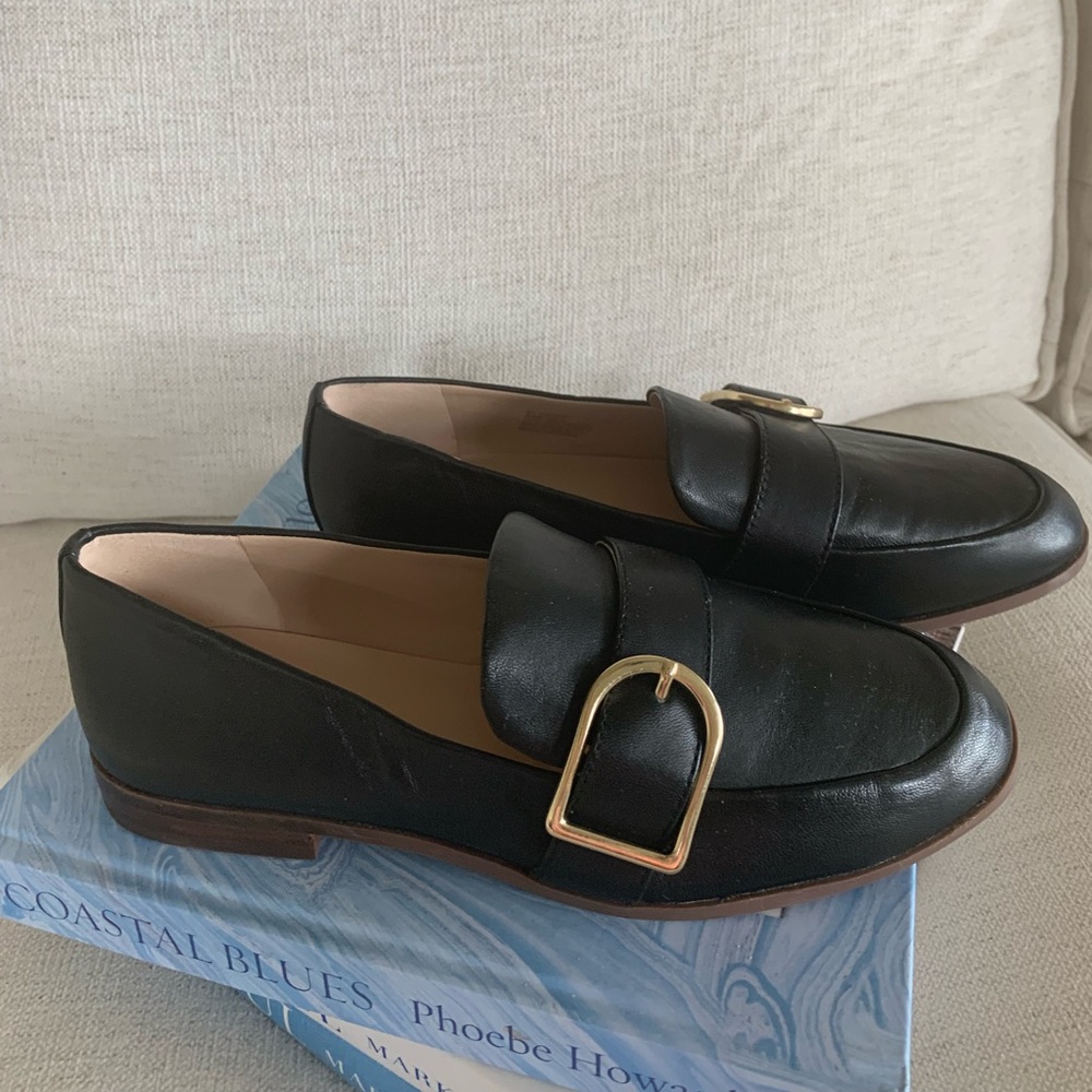 Black Leather loafers